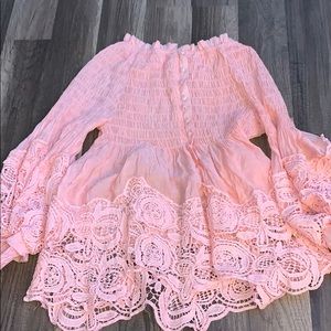 Off the shoulders shirt!